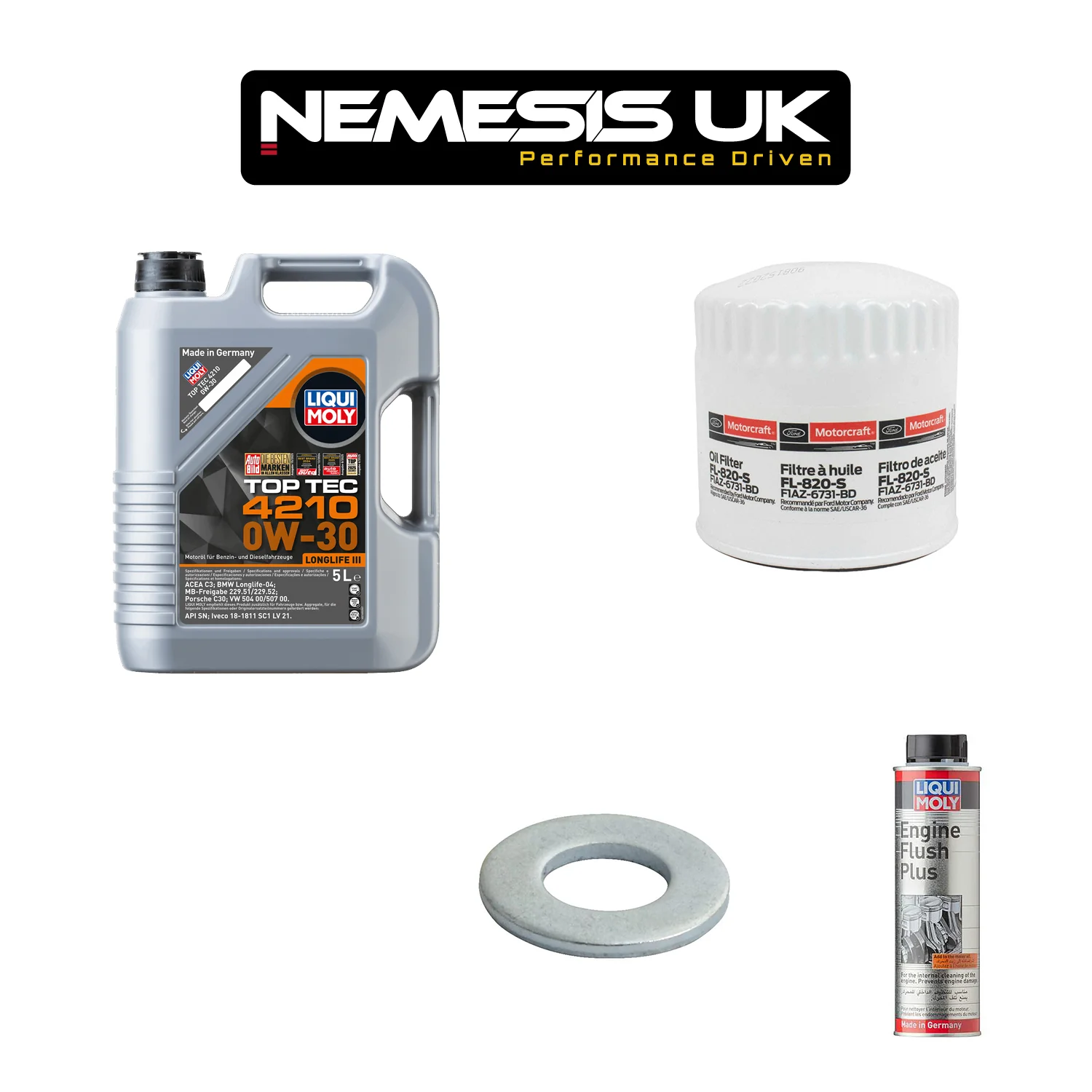 Interim Oil Service Kit for Mustang 3.7L/4.0L/4.6L/5.0L/5.4L/5.8L 2005-14 | Nemesis UK - Image 6