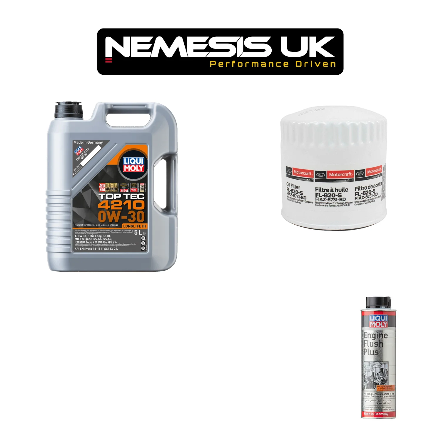 Interim Oil Service Kit for Mustang 3.7L/4.0L/4.6L/5.0L/5.4L/5.8L 2005-14 | Nemesis UK - Image 7