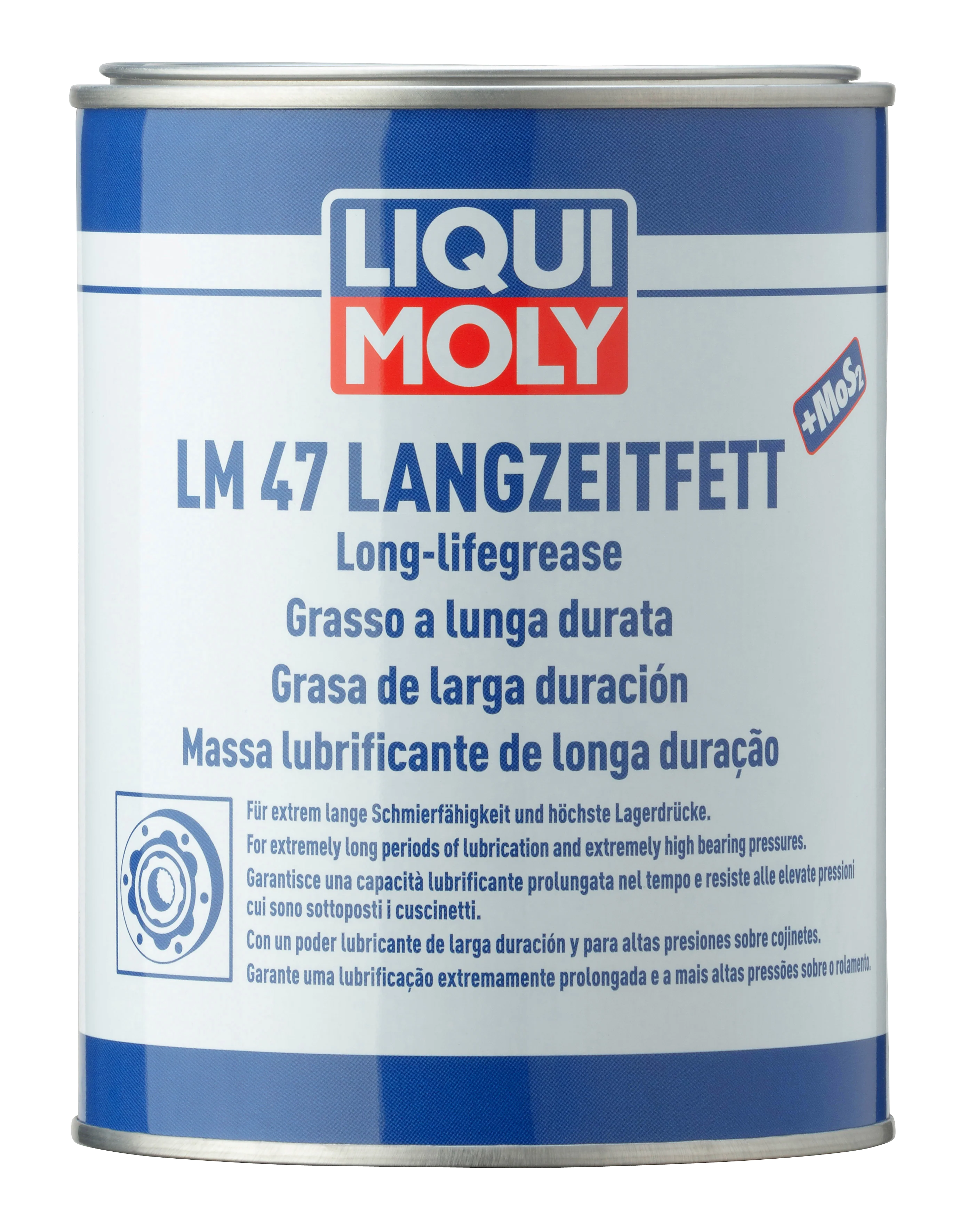 LM 47 Long-Life Grease + MOS2 1kg - 3530 | Liqui Moly