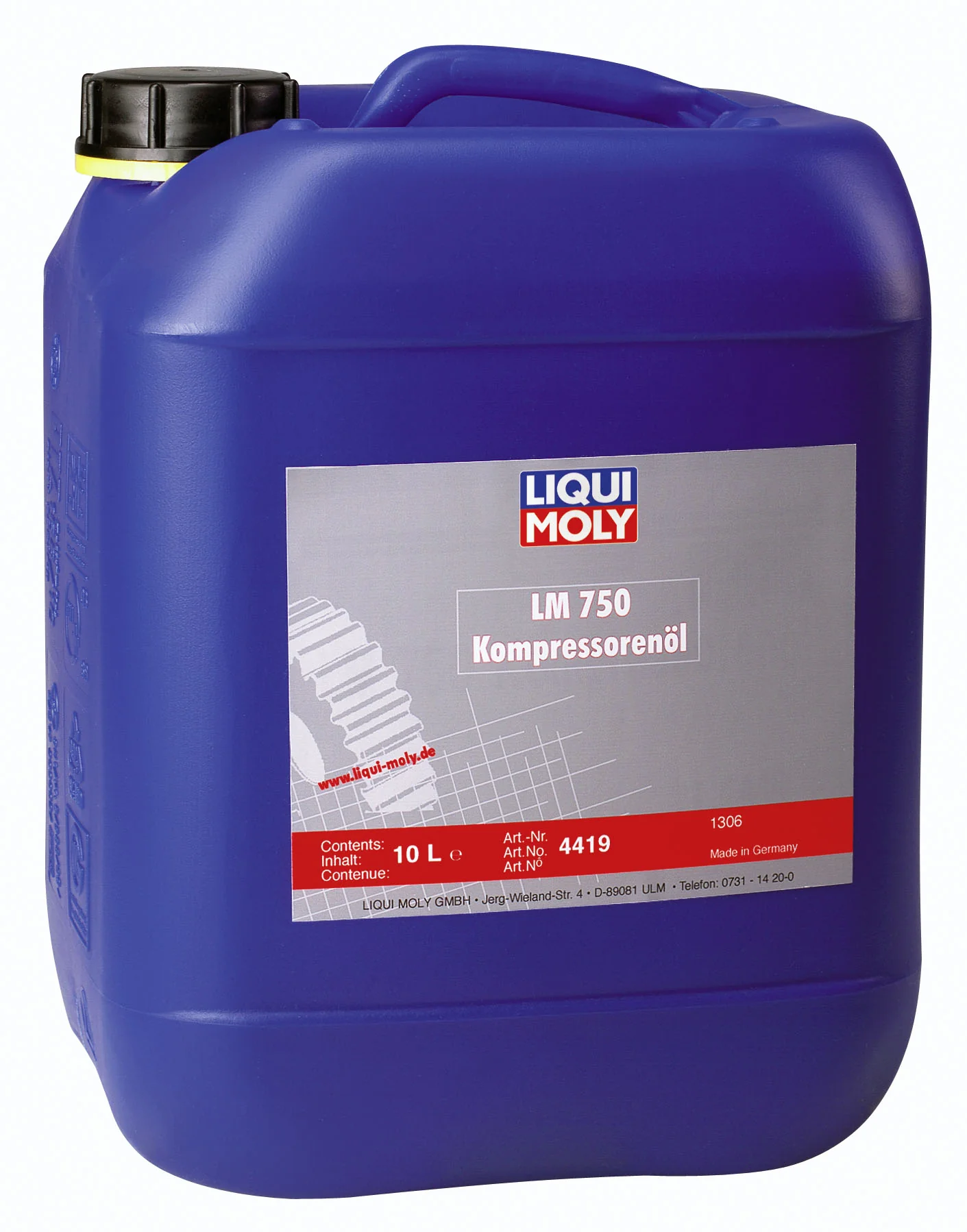 LM 750 Compressor Oil SAE 40 10ltr - 4419 | Liqui Moly