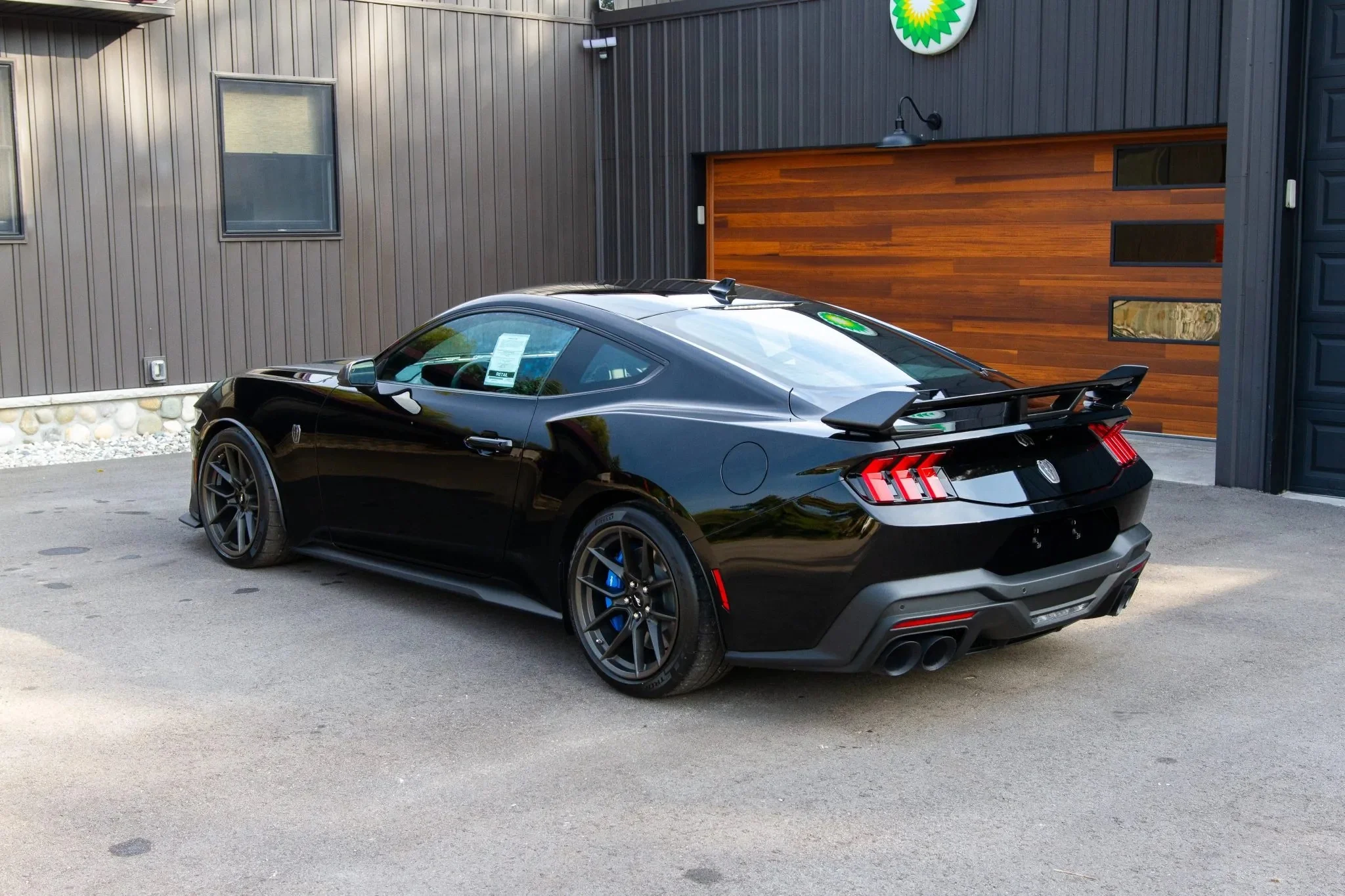 Genuine Dark Horse Handling Pack Rear Spoiler with Gurney Flap for Mustang 2024+ | #M-16600-S65PPG | Ford Performance - Image 4