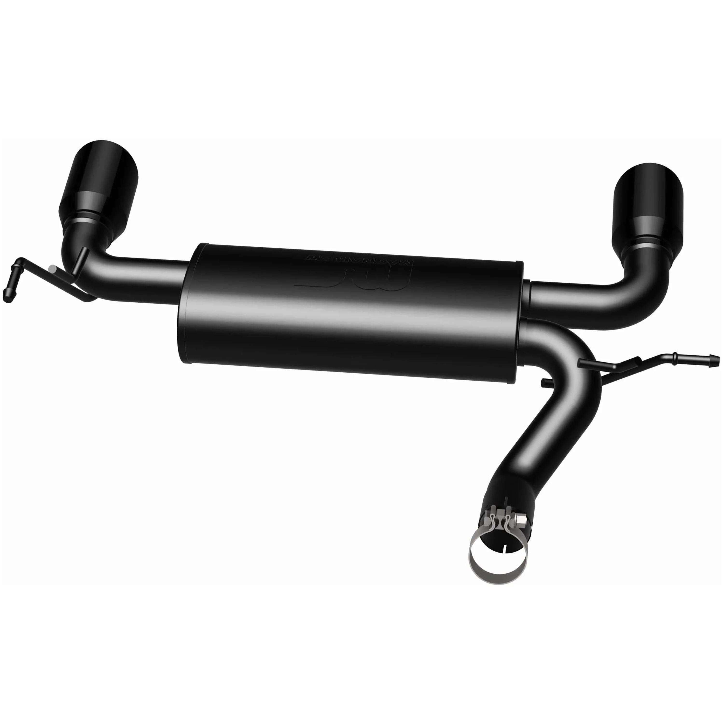 Street Series Axle-Back Exhaust (Black) for Wrangler / Wrangler Unlimited 3.6L / 3.8L 2007-18 | #15160 | MagnaFlow - Image 3