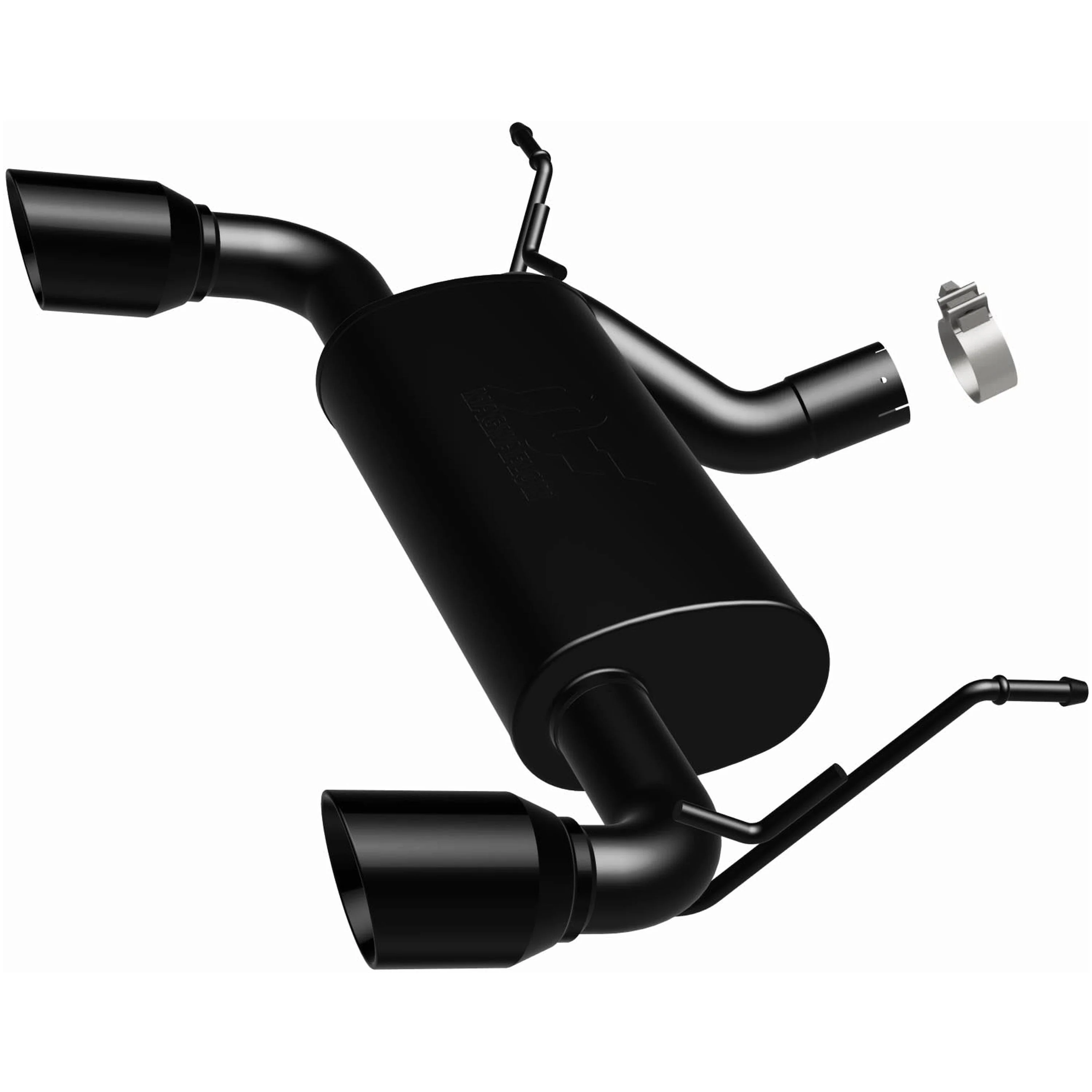 Street Series Axle-Back Exhaust (Black) for Wrangler / Wrangler Unlimited 3.6L / 3.8L 2007-18 | #15160 | MagnaFlow - Image 4