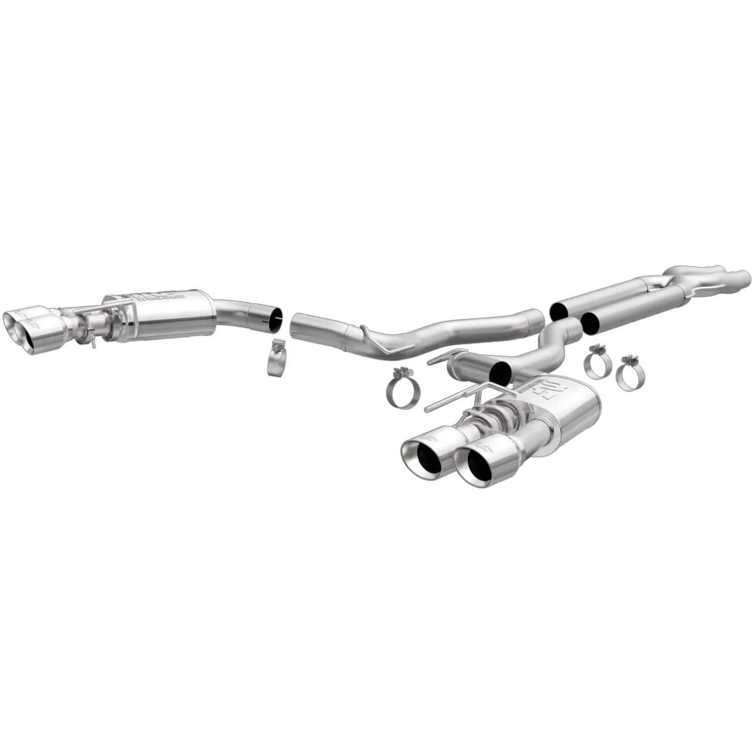 Competition Cat-Back Exhaust for Mustang 5.0L 2018-23 | #19368MF | MagnaFlow