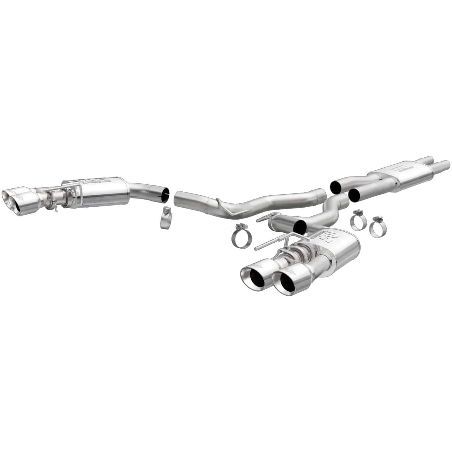 Street Cat-Back Exhaust for Mustang 5.0L 2018-23 | #19370MF | MagnaFlow