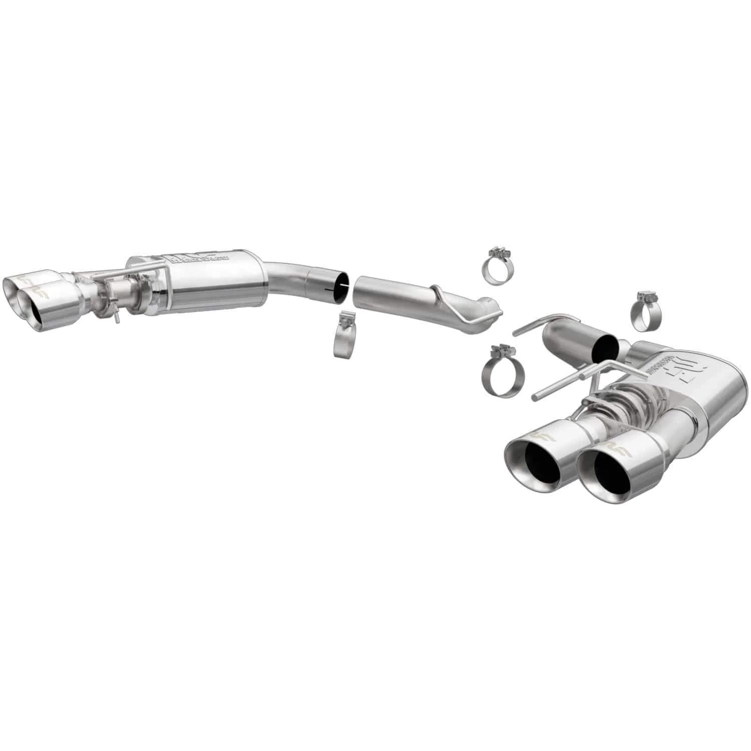 Competition Axle-Back Exhaust for Mustang 5.0L 2018-23 | #19418MF | MagnaFlow