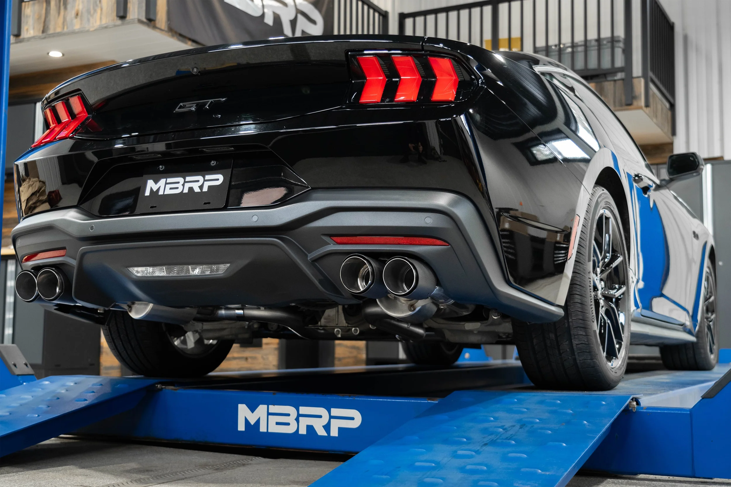 Armor Pro Active 3" Cat-Back Exhaust (Carbon Fibre Tips) for Mustang 5.0L GT 2024+ | #S72553CF | MBRP - Image 3