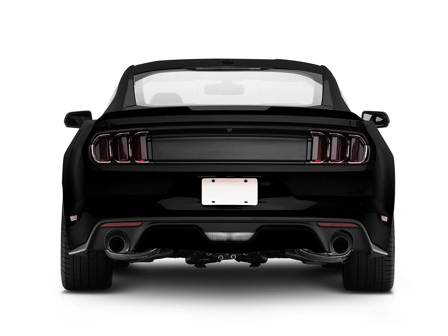 Foose Rear Spoiler (Gloss Black) for Mustang 2015-23 | #387385-G1 | MMD - Image 3