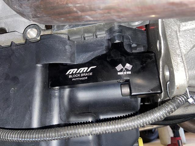 Engine Block & Bellhousing Braces for Mustang 2011-17 & 2024+ | #777445 | MMR - Image 2