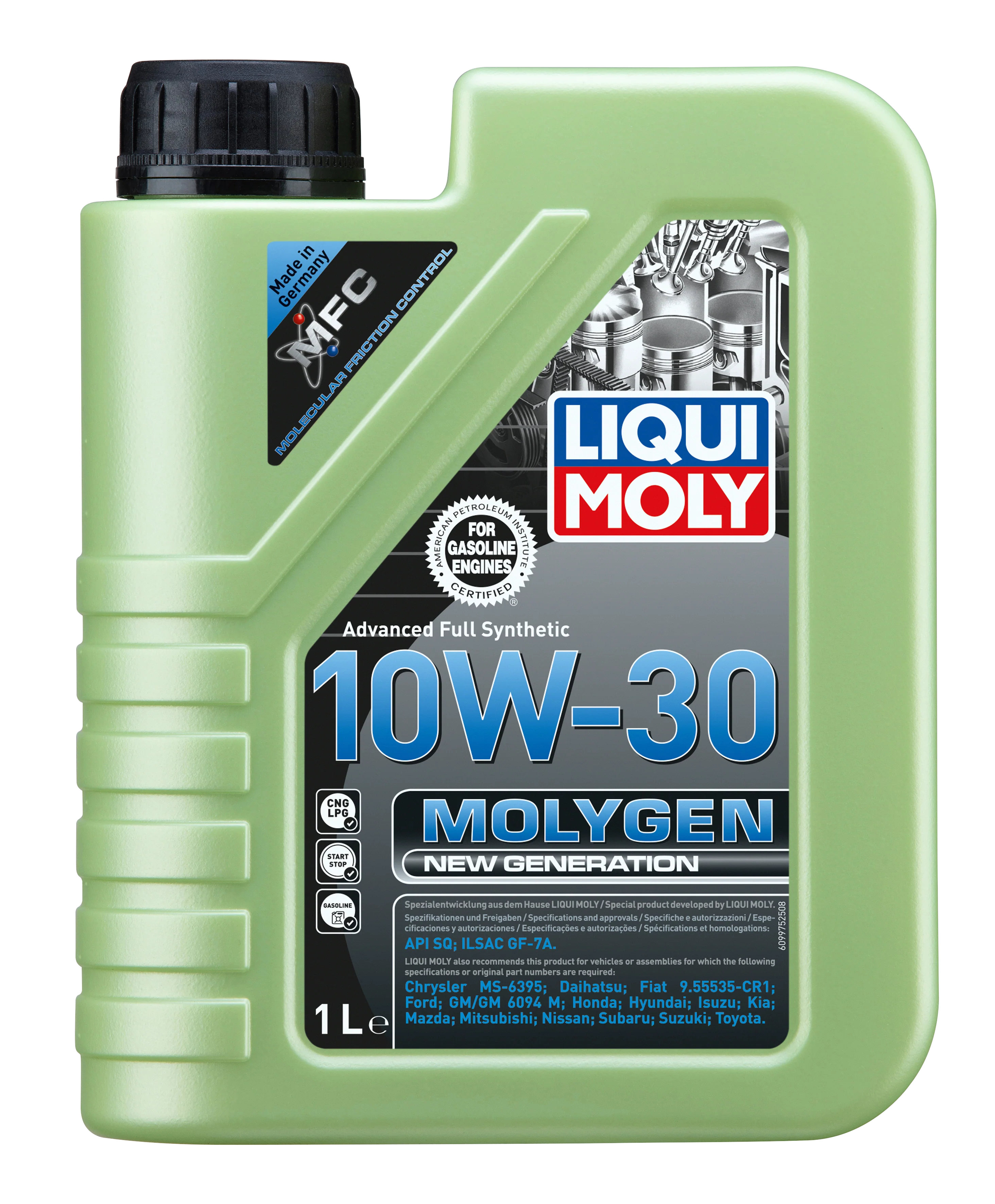 Molygen New Generation 10W-30 1ltr - 9975 | Liqui Moly