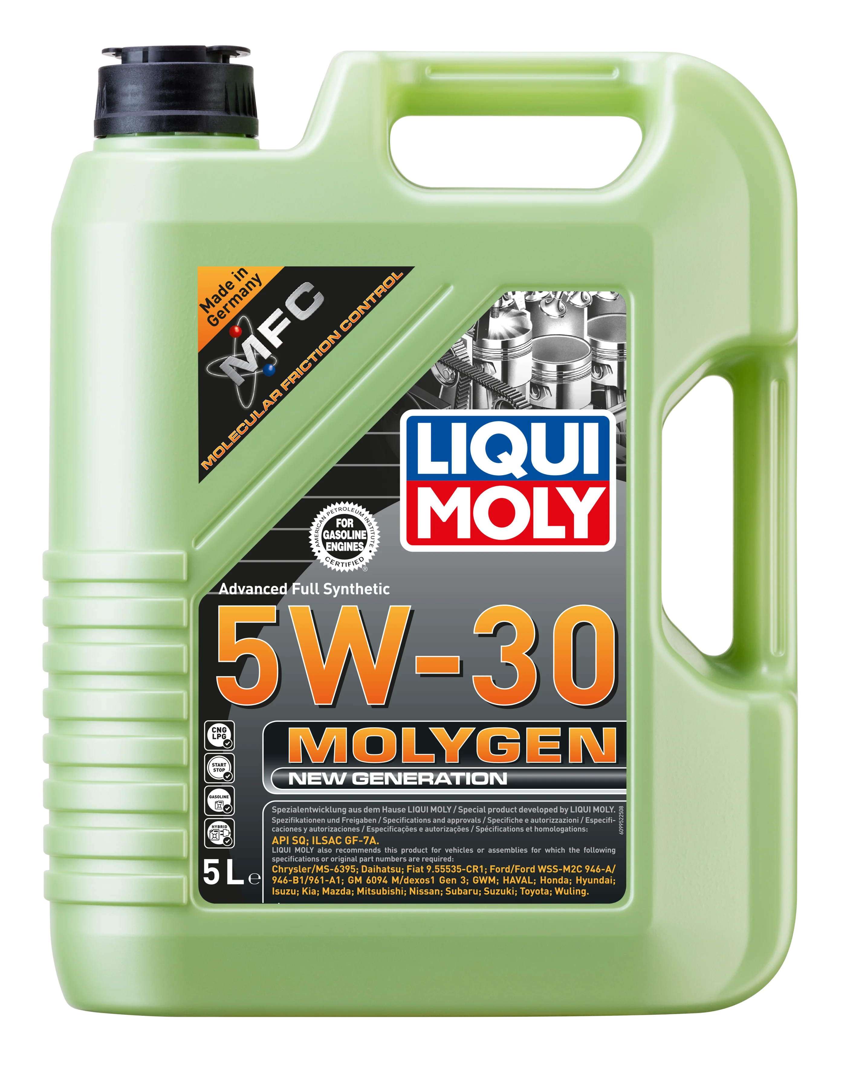 Molygen New Generation 5W-30 5ltr - 9952 | Liqui Moly