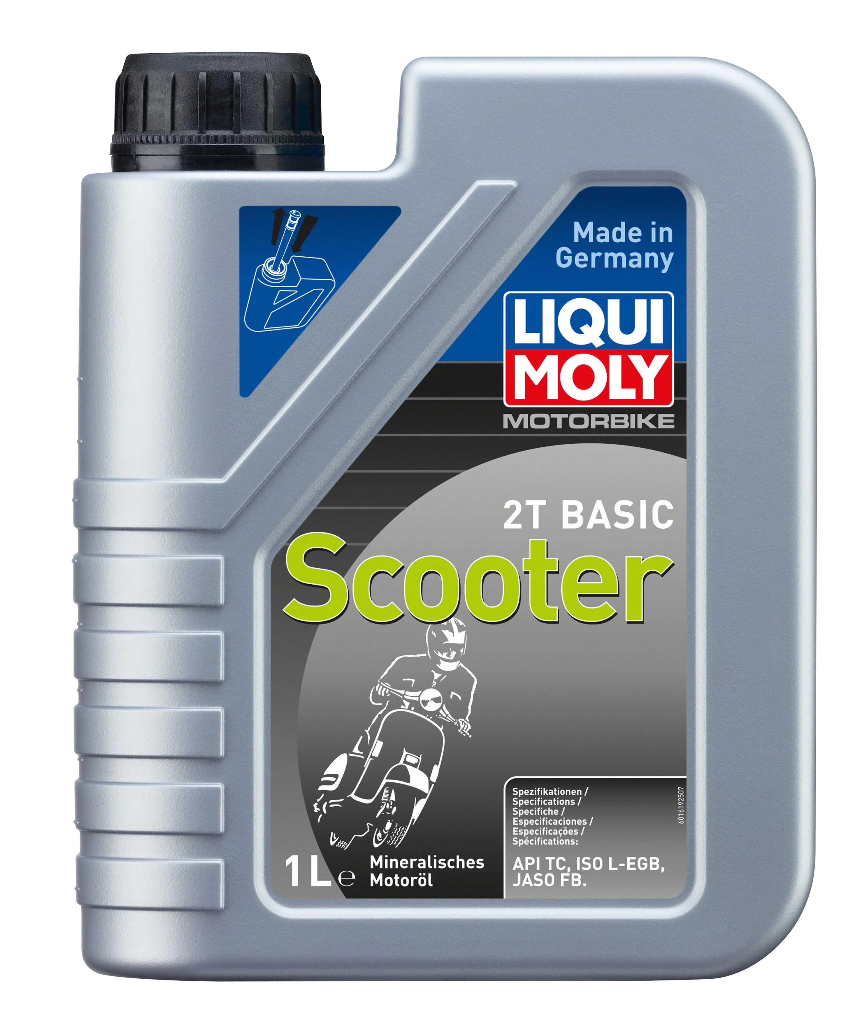 Motorbike 2T Basic Scooter 1ltr - 1619 | Liqui Moly
