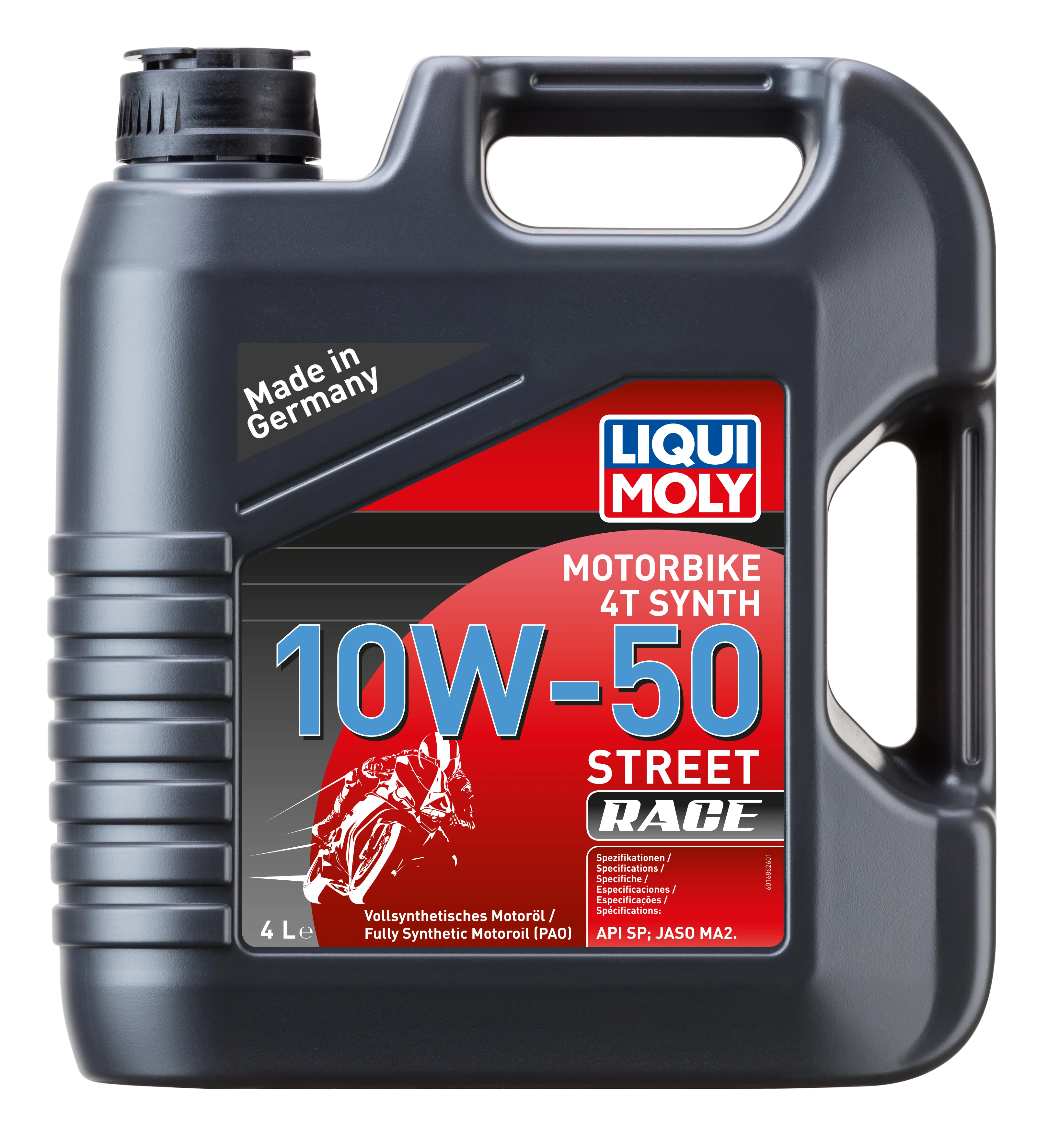 Motorbike 4T Synth 10W-50 Street Race 4L - 1686 | Liqui Moly