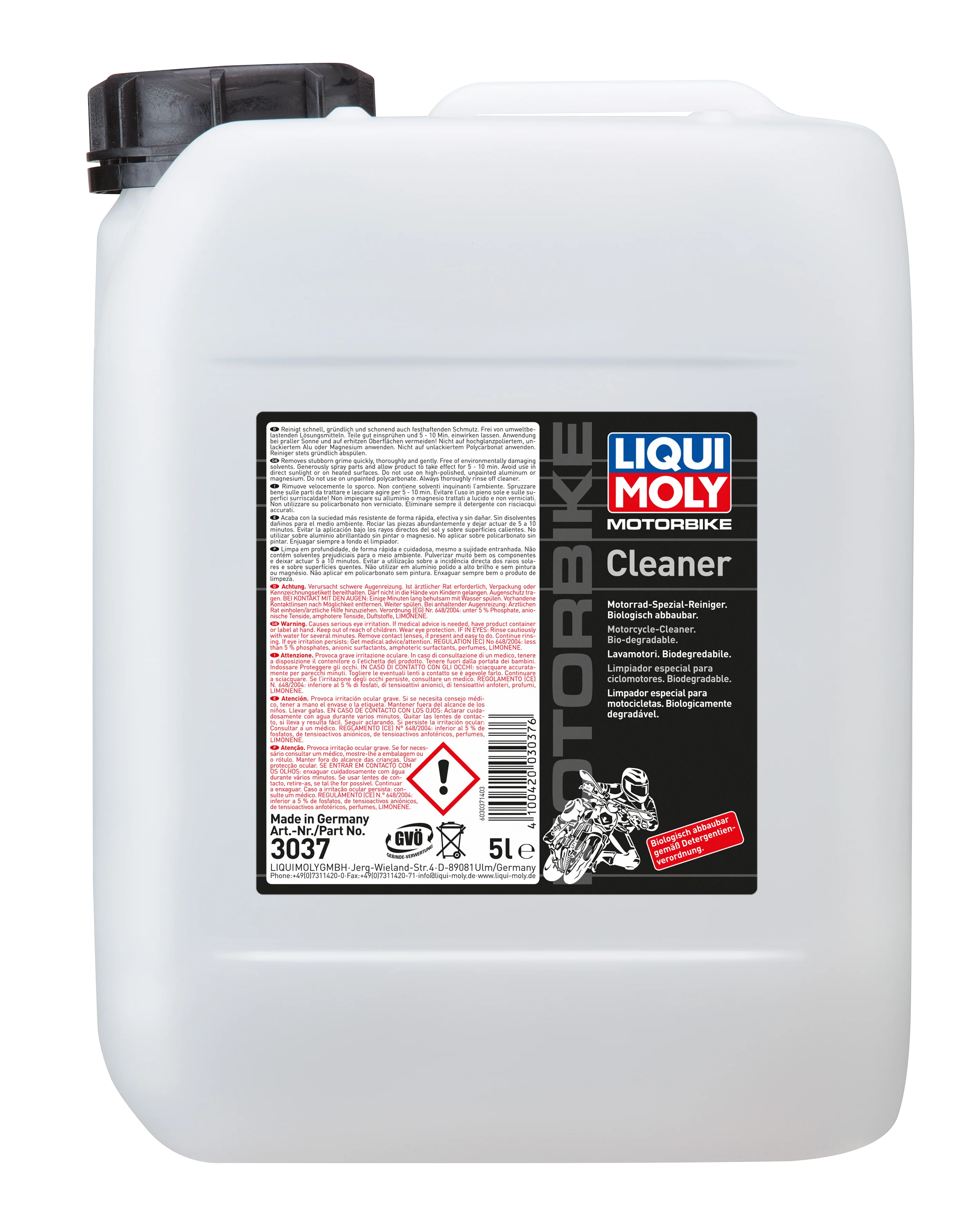 Motorbike Cleaner 5ltr - 3037 | Liqui Moly