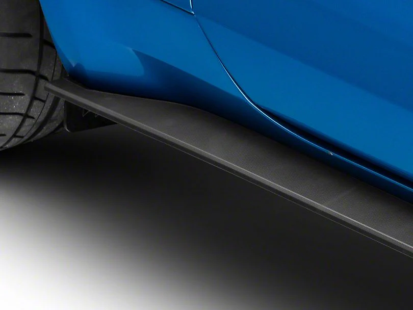 GT350 Style Rocker Splitters (Unpainted) for Mustang 2015-23 | #MU15-GT350-SK | MP Concepts - Image 3