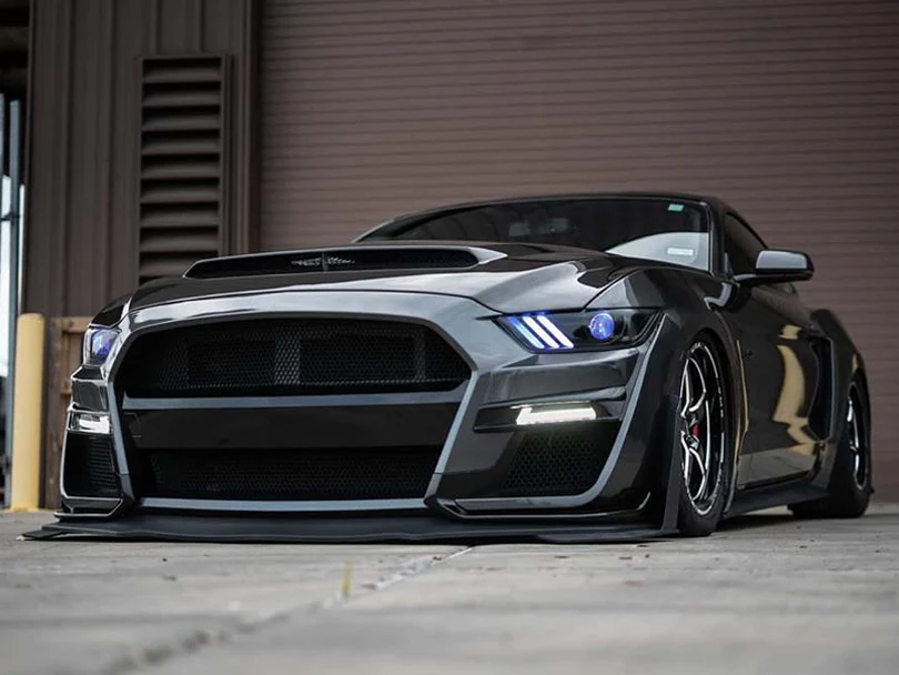 GT500 Style Front Bumper (Unpainted) for Mustang 2015-17 | #MU15-GT500-FB | MP Concepts
