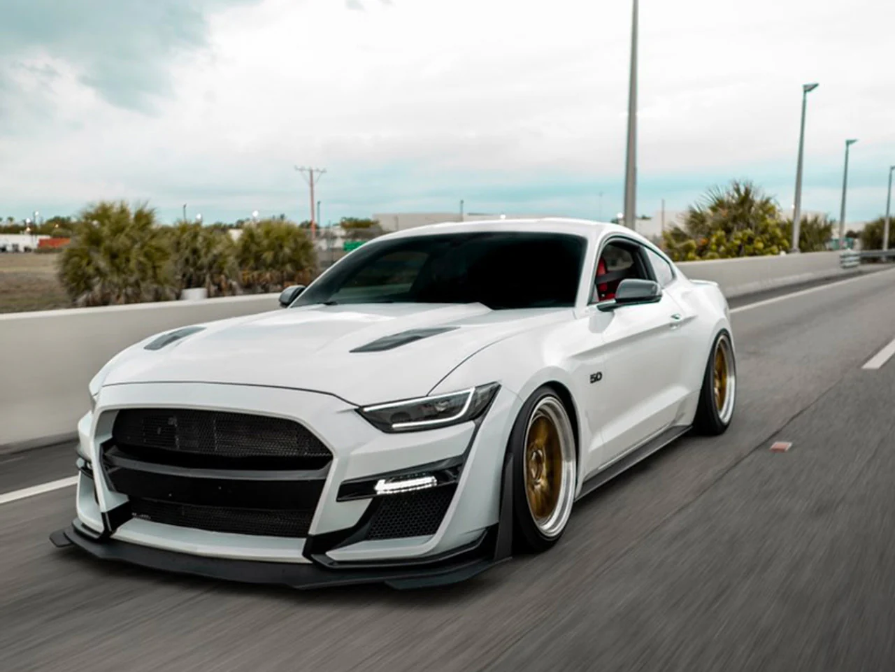 GT500 Style Front Bumper (Unpainted) for Mustang 2015-17 | #MU15-GT500-FB | MP Concepts - Image 2