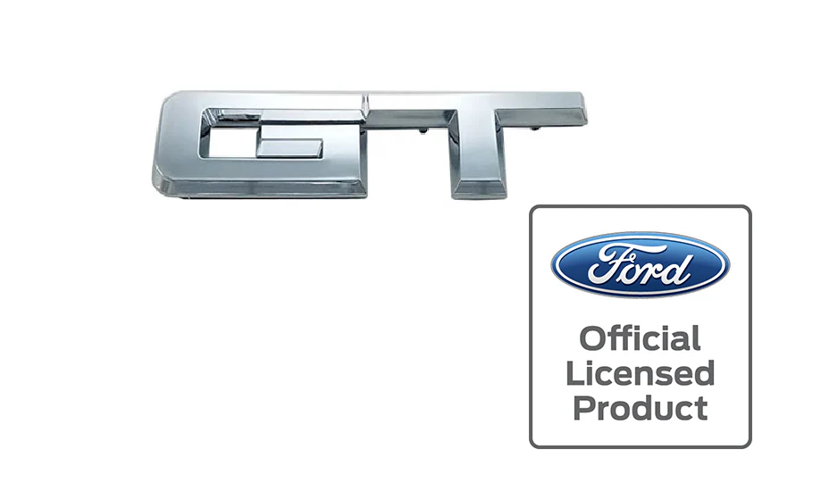 GT Rear Emblem (Chrome) for Mustang GT 2015-23 | #EM0005GTC | Ford
