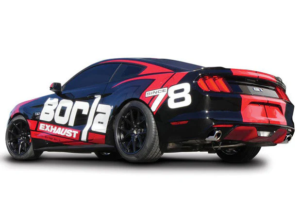 ATAK Axle-Back Exhaust (Polished Tips) for Mustang 5.0L GT 2015-17 | #11895 | Borla - Image 3