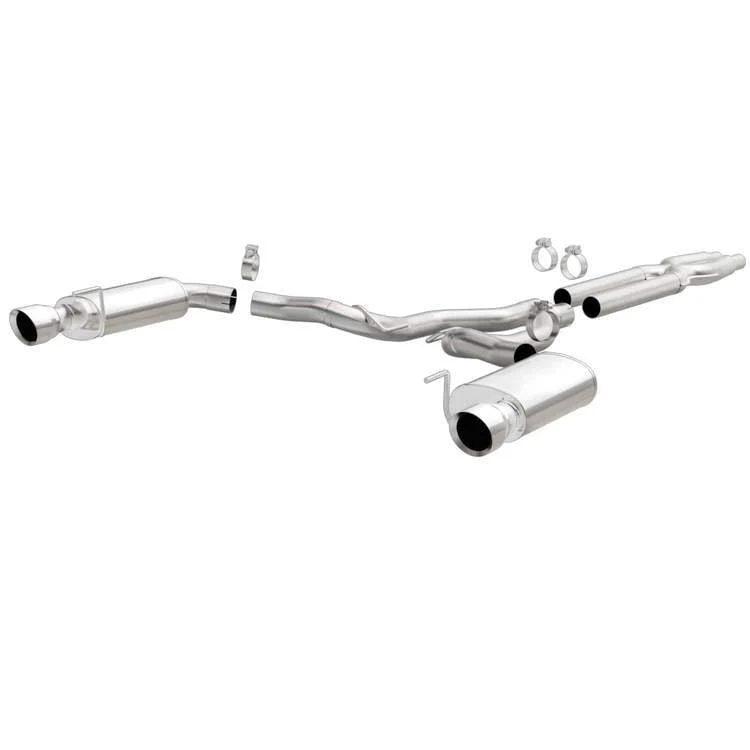 Cat-Back Street Exhaust (Polished) for Mustang 5.0L 2015-17 | #19100 | MagnaFlow