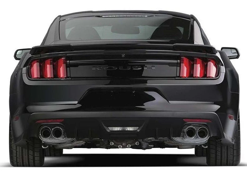 Quad-Exhaust Rear Valance for Mustang 2015-17 (without Reversing Sensors) | #421894 | Roush - Image 2
