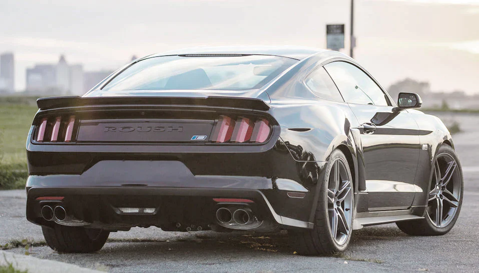 Quad-Exhaust Rear Valance for Mustang 2015-17 (without Reversing Sensors) | #421894 | Roush - Image 5