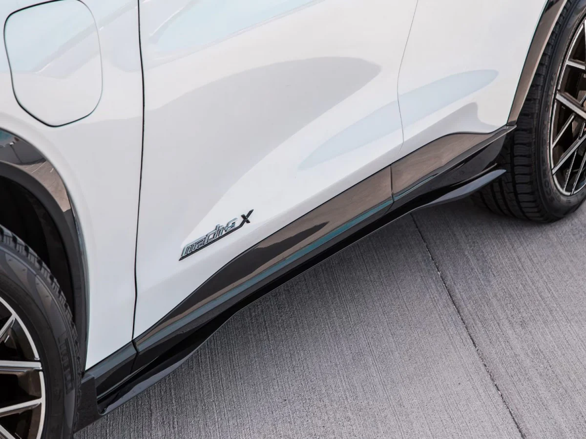 Genuine Gloss Black Rocker Panel Lower Door Mouldings For Mustang Mach-E | #VPK9Z-7020000 - Image 2
