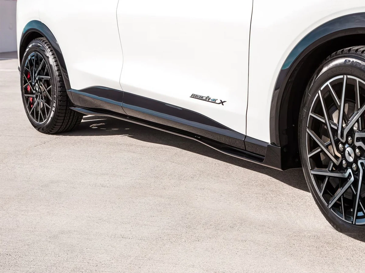Genuine Gloss Black Rocker Panel Lower Door Mouldings For Mustang Mach-E | #VPK9Z-7020000 - Image 3