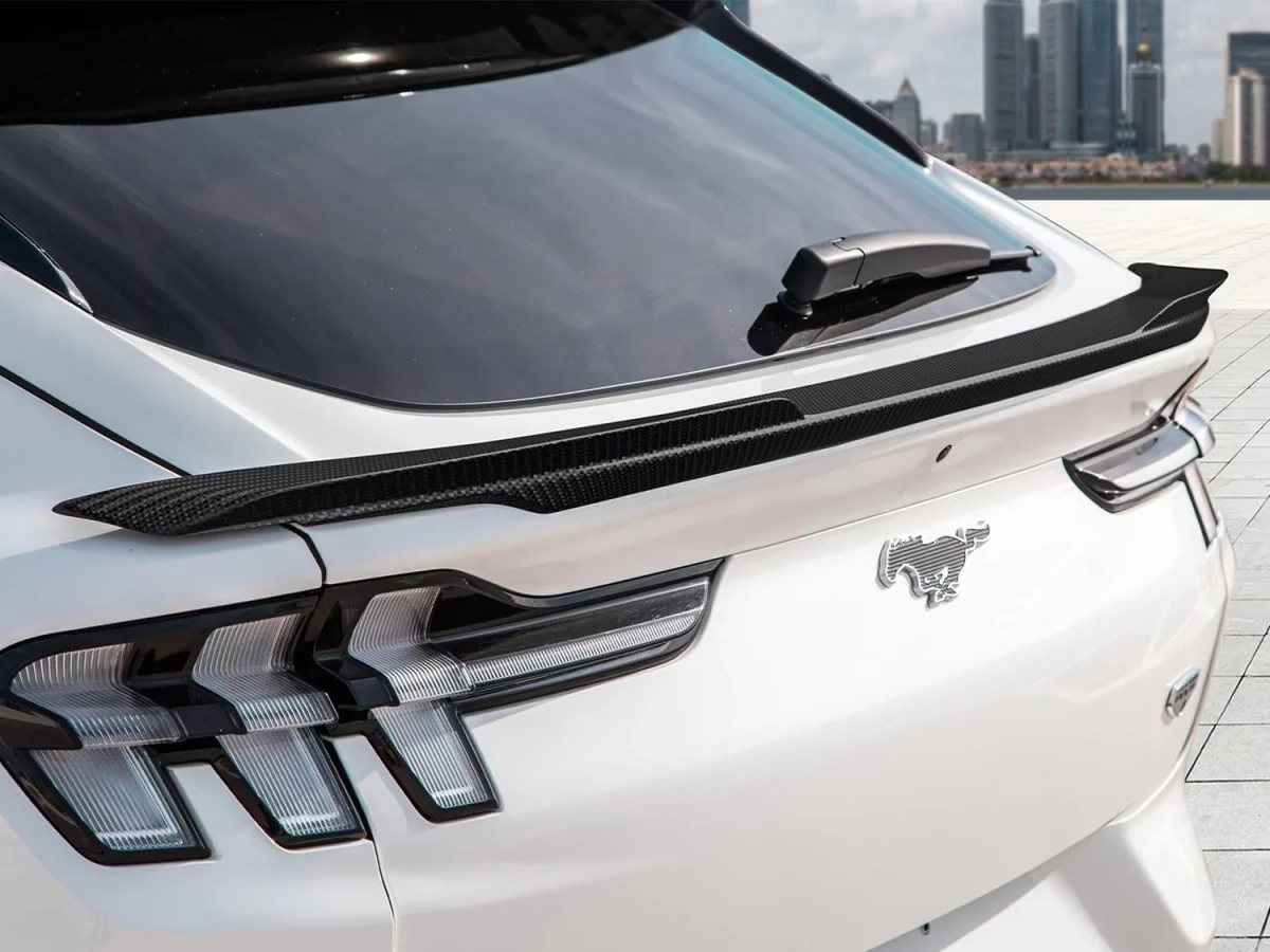 Genuine Rear Deck Lid Spoiler By AirDesign For Mustang Mach-E 2021-24 | #VPK9Z-6344210 - Image 5
