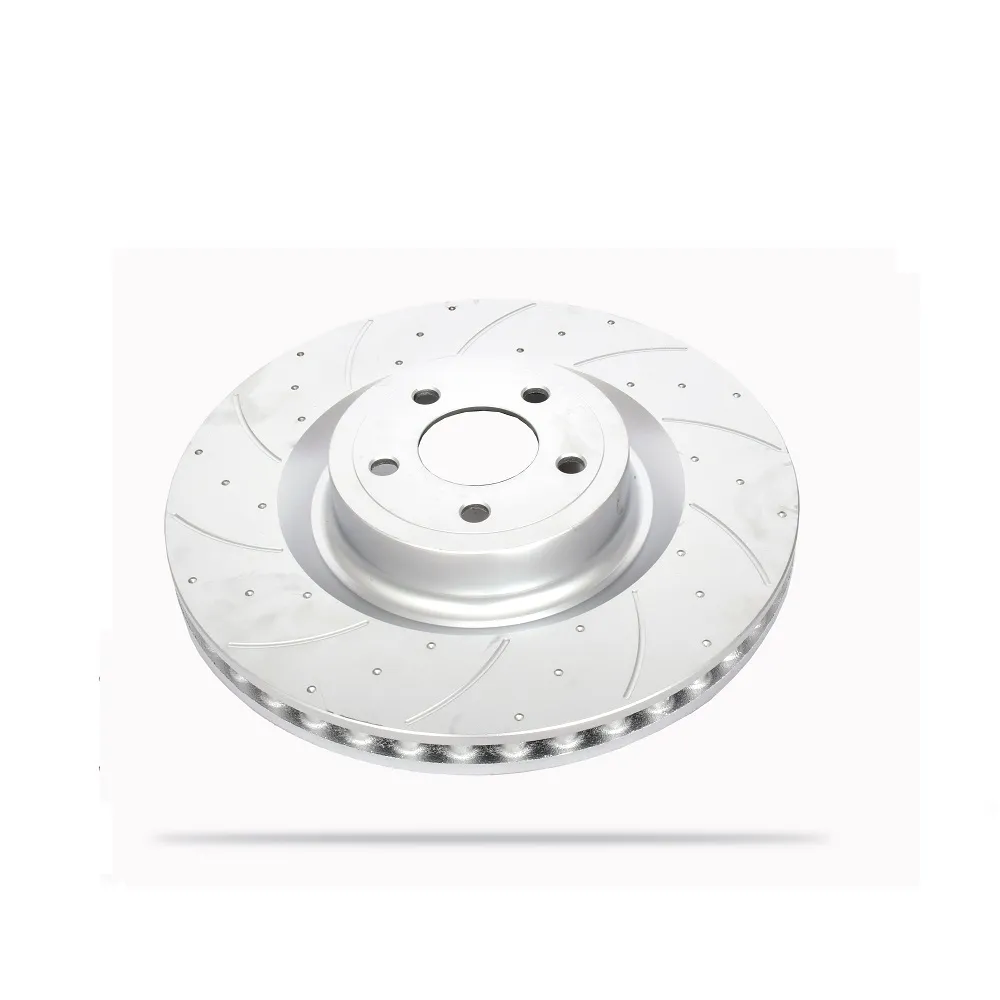 Slotted & Dimpled Discs & SportsRyder Pads Front Kit for Mustang 5.0L GT 2015-23 | #6720121+6560087SGL/R | Pedders - Image 3
