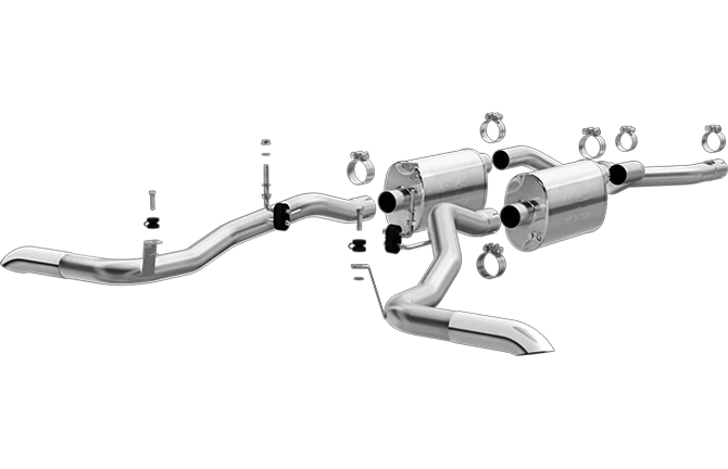 Ford Bronco 1966-77 Performance Exhaust System 15344 | MagnaFlow