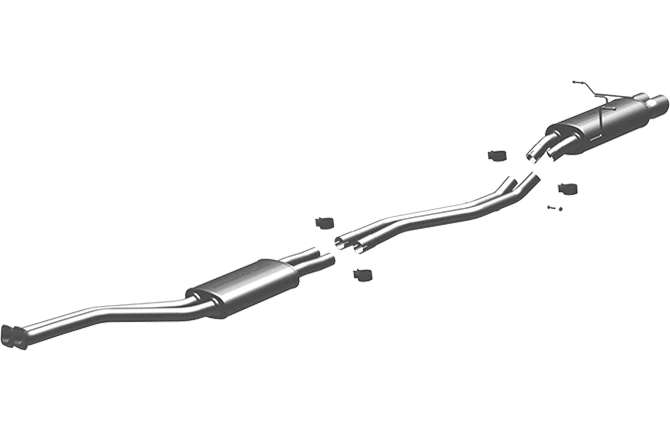 BMW Z3 2.5L/3.0L 2001-02 Touring Cat-Back Exhaust | #16465 | MagnaFlow