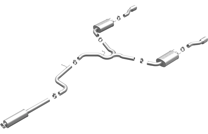 Performance Exhaust Cat-Back System 16707 | MagnaFlow