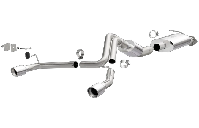Hummer H2 6.0L/6.2L 2007-08 Street Cat-Back Exhaust | #16772 | MagnaFlow