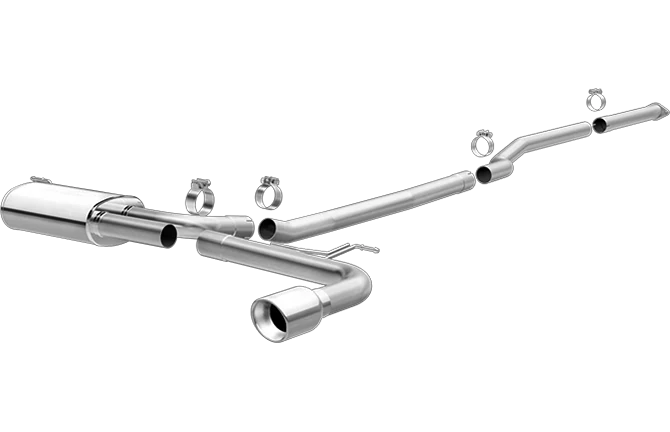Cat-Back Exhaust (Polished Tips) for Fusion 2.5L 2015-16 | #19096 | MagnaFlow