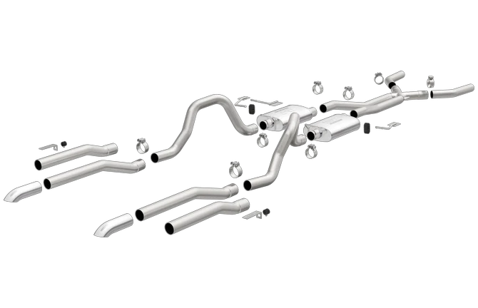 Dodge Charger 1966-1978 Performance Exhaust Crossmember-Back System 19303 | MagnaFlow