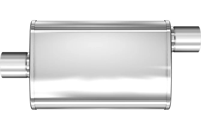 XL Multi-Chamber Muffler 3 C/O Oval 4 x 9 | #13259 | MagnaFlow