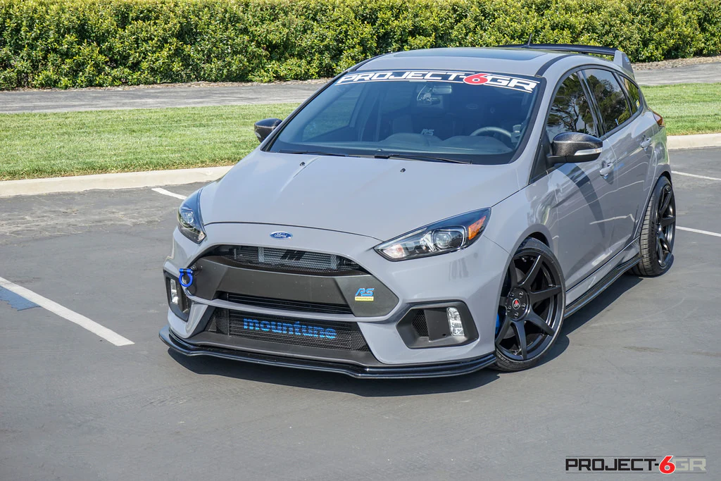 Type 'SEVEN' Wheels Set of 4 (Gloss Black) 19x9.5" for Focus RS | #6GR-SEVEN1995510642GB633 | Project 6GR - Image 16