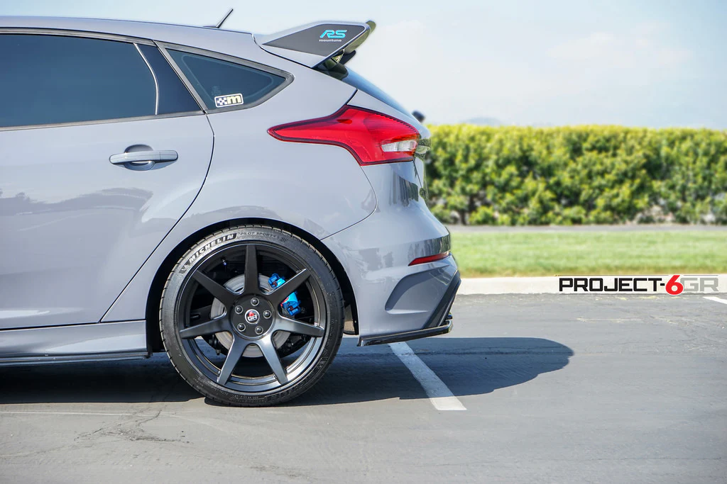 Type 'SEVEN' Wheels Set of 4 (Gloss Black) 19x9.5" for Focus RS | #6GR-SEVEN1995510642GB633 | Project 6GR - Image 7