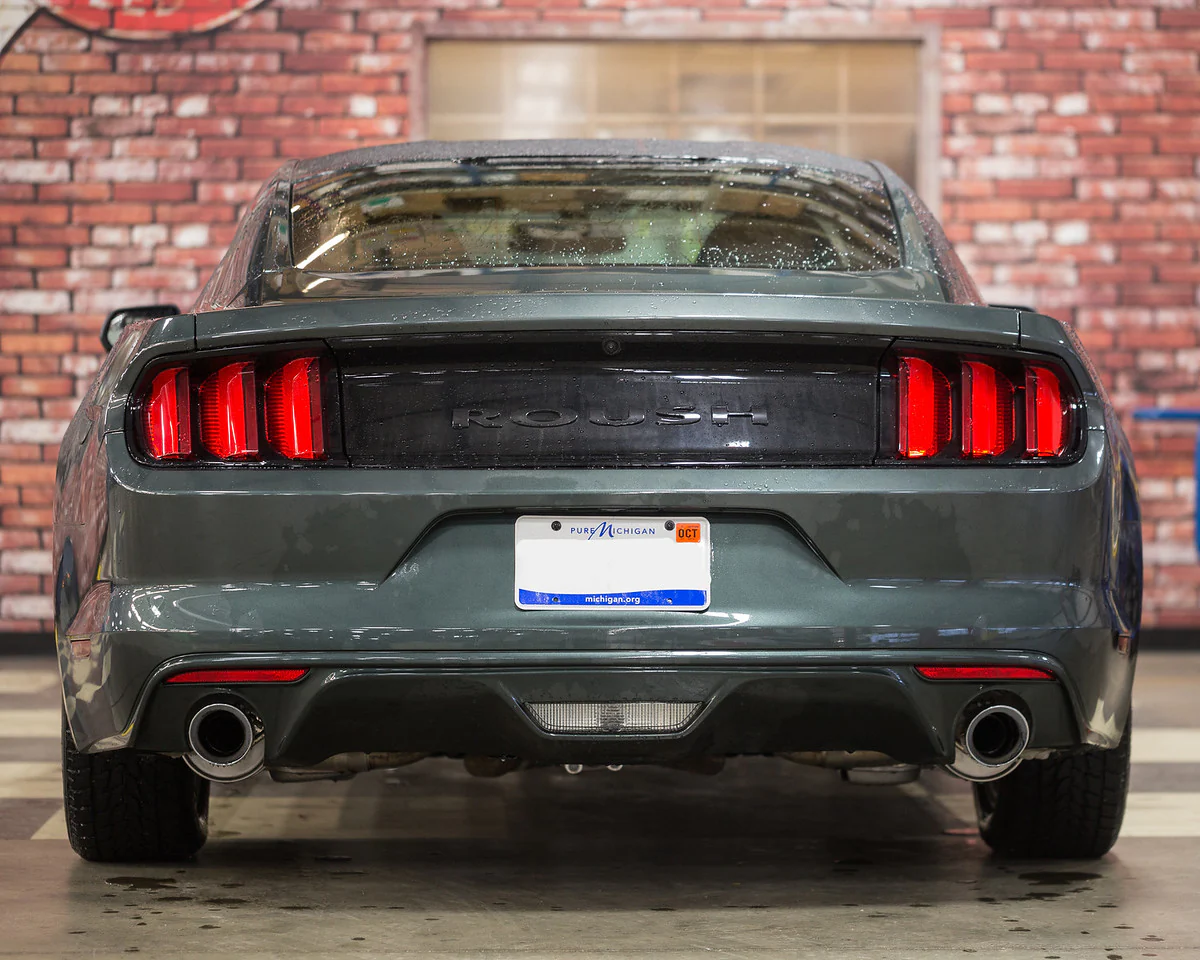 Axle-Back Exhaust (Chrome) for Mustang 5.0L GT 2015-17 | #421834 | Roush - Image 6