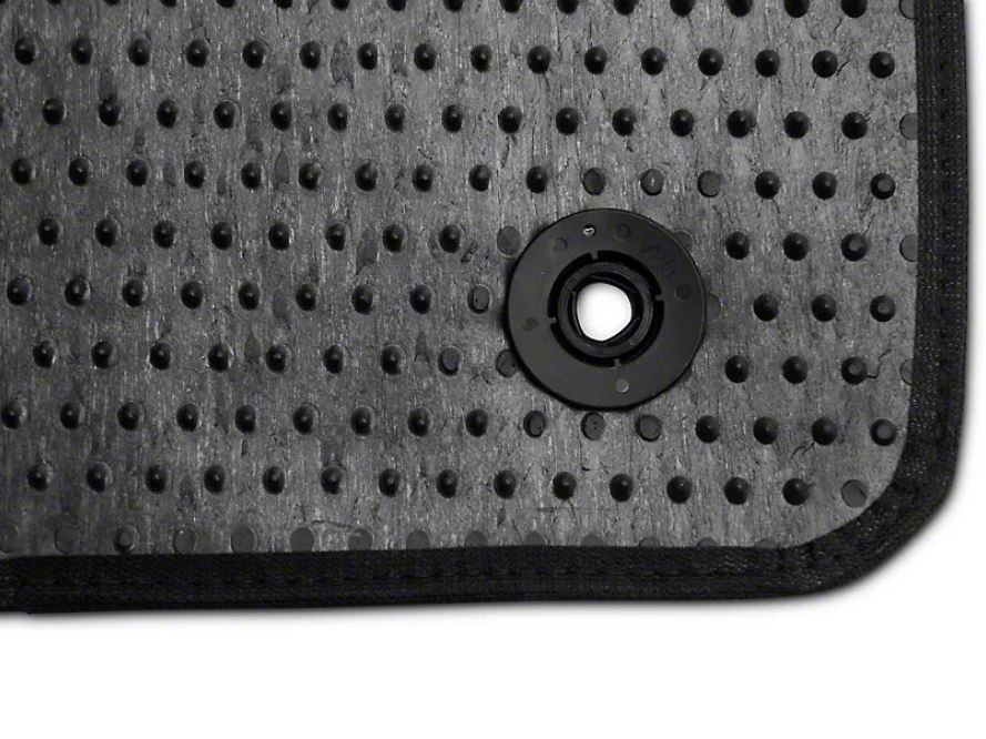 LHD Embroidered Black Floor Mats (set of 4) for Ford Mustang 2015-23 | #421904 | Roush - Image 7
