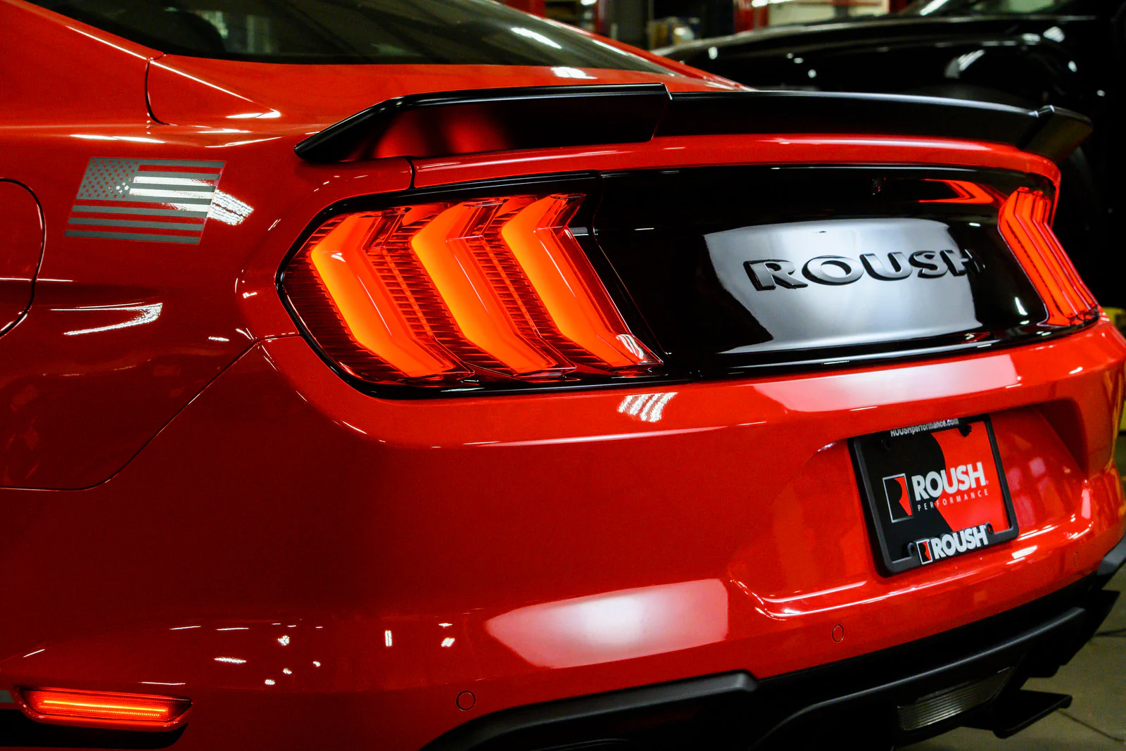 Rear Spoiler (Matte Black) for Ford Mustang 2015-23 | #422064 | Roush - Image 6