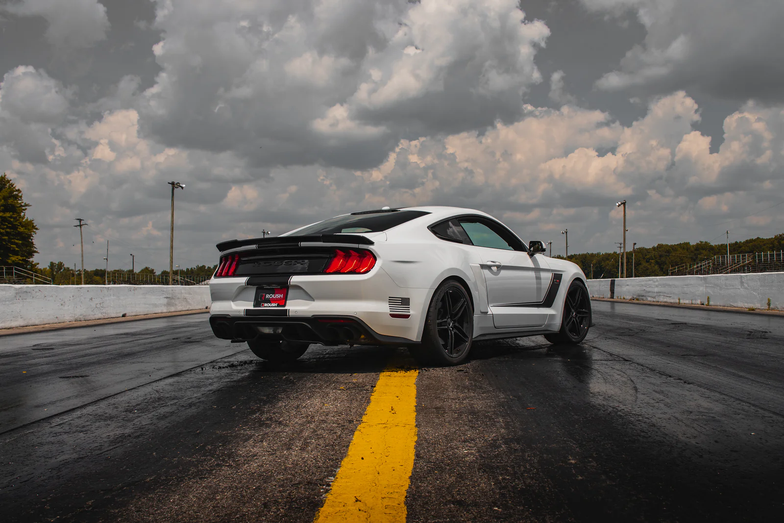 Rear Spoiler (Matte Black) for Ford Mustang 2015-23 | #422064 | Roush - Image 8