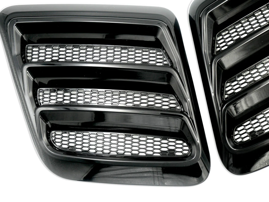 Hood Heat Extractors (Gloss Black) for Mustang 2018-23 | #422325 | Roush - Image 5