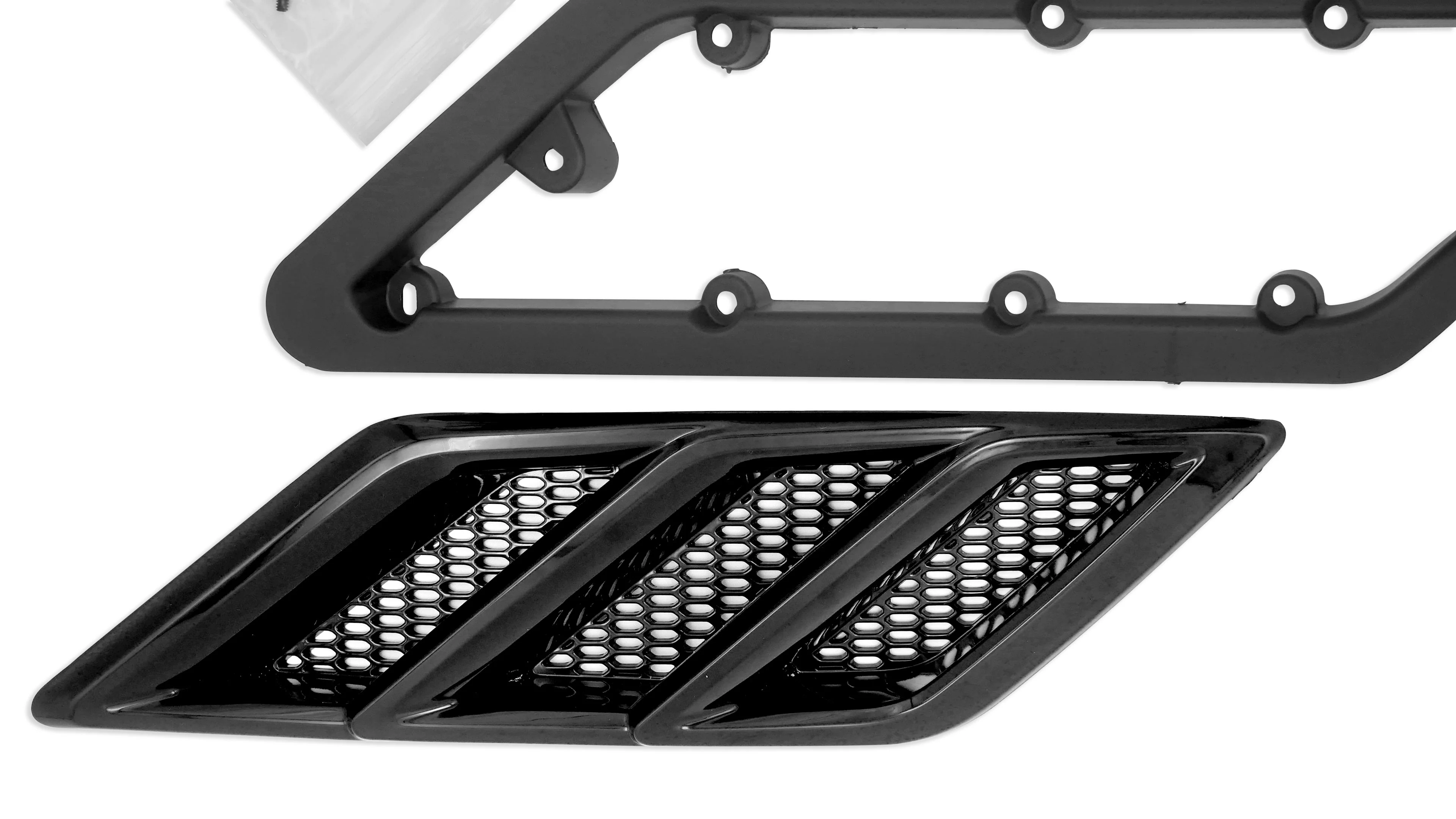 Fender Vent Heat Extractors (Gloss Black) for Mustang 2015-23 | #422326 | Roush - Image 5