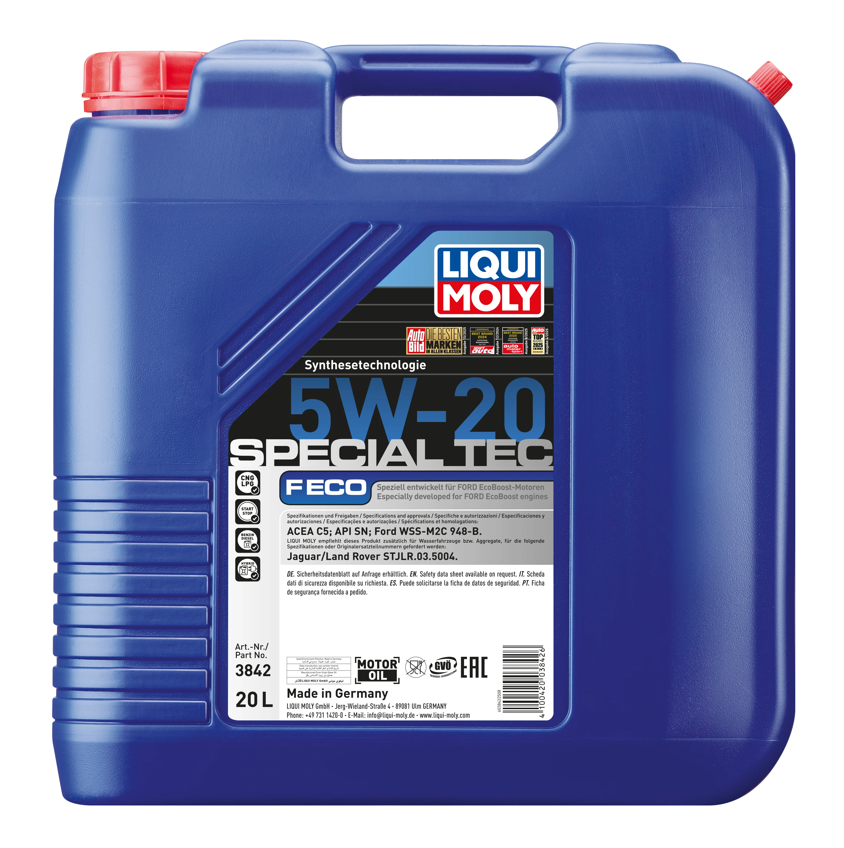 Special TEC F Eco 5W-20 20ltr - 3842 | Liqui Moly