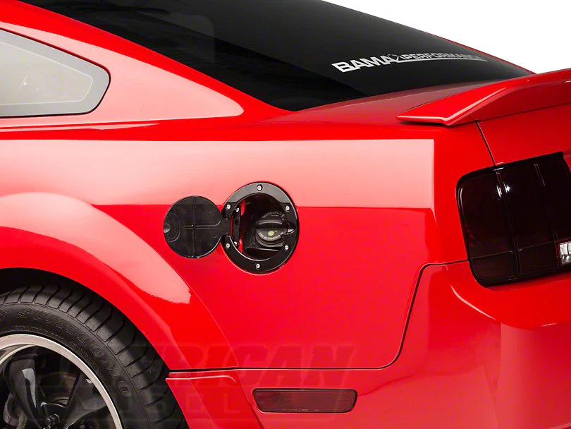 Bullitt Style Fuel Door (Black) for Mustang 2005-09 | #24035 | SpeedForm - Image 3