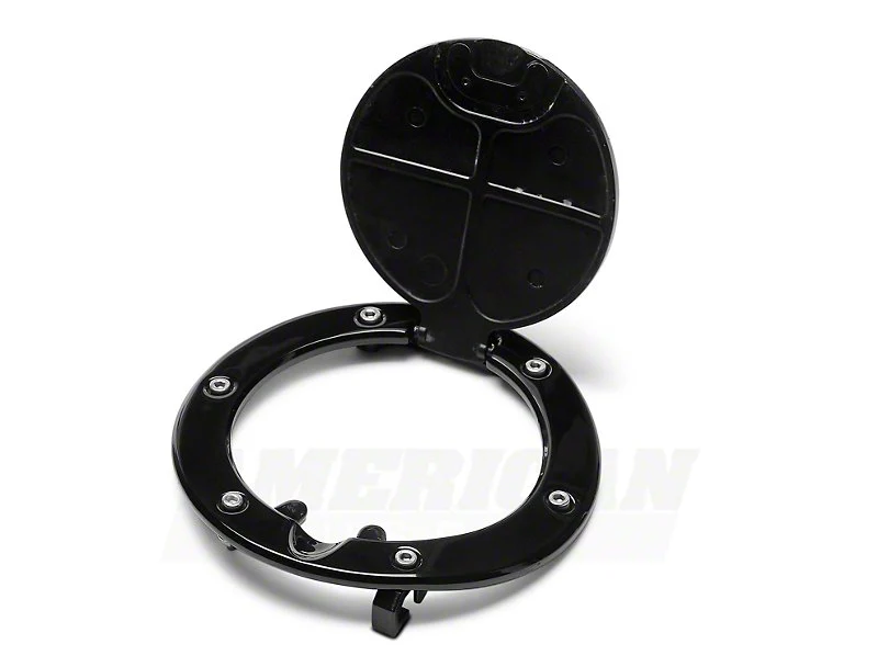 Bullitt Style Fuel Door (Black) for Mustang 2005-09 | #24035 | SpeedForm - Image 5