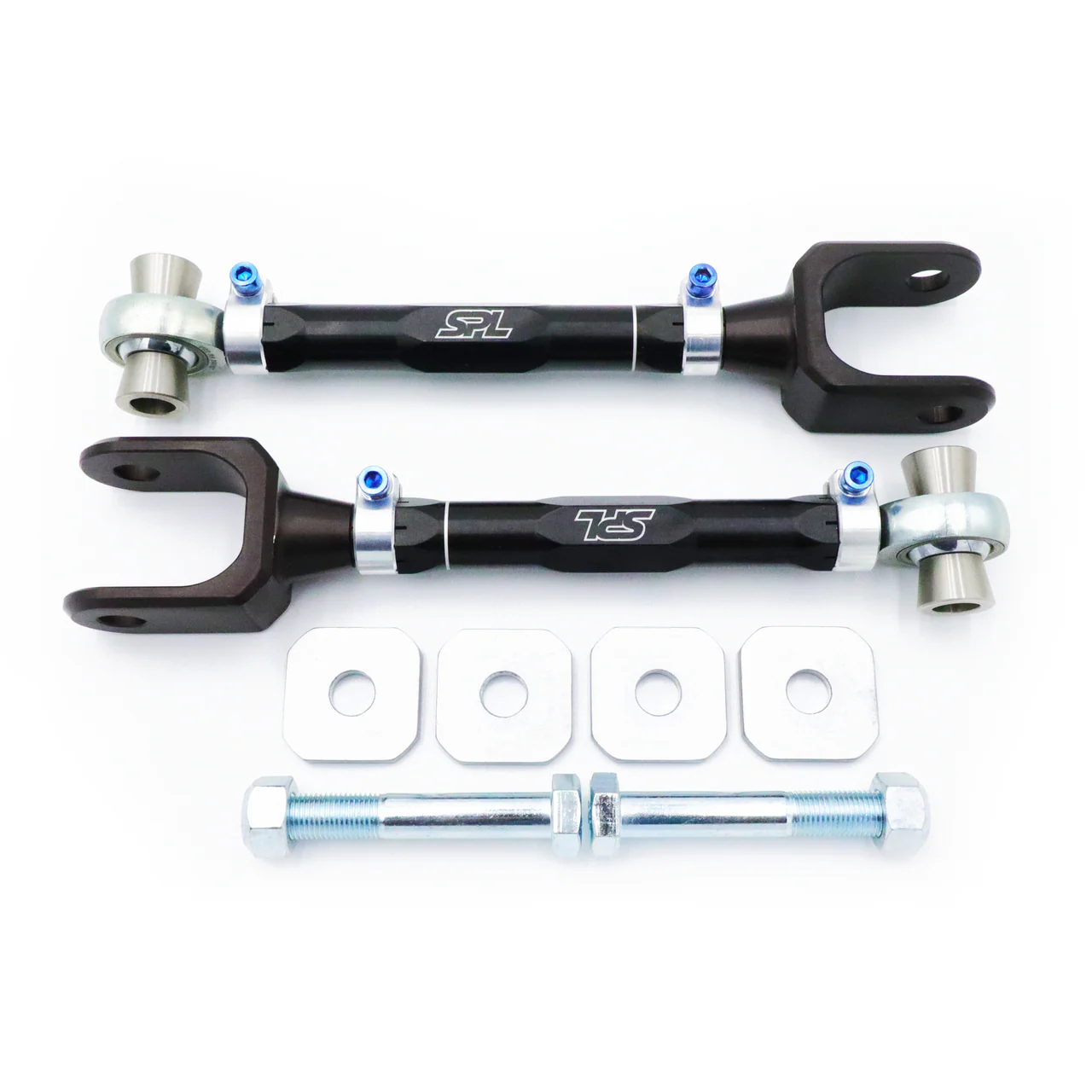 Rear Toe Links + Eccentric Lockouts for Mustang 2015-23 | #RTAEL-S550 | SPL Parts