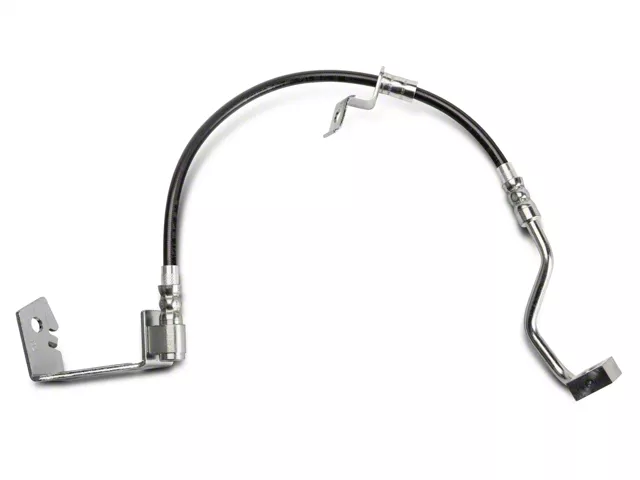 Stainless Steel Brake Line Kit Clear / Black for Mustang S197 2005-14 | #22530 | J&M - Image 2